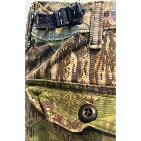 Walls Camo Hunting Pants XL Waist 42-44 Adjustable Green Brown Hardwoods - Picture 7 of 7